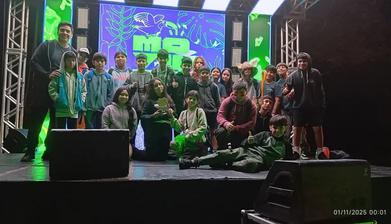 Estudiantes de la Escuela N.º 254 de Montecarlo ganaron la 11.ª edición del MovilFest con un cortometraje filmado con celular