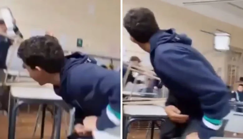 Conmoción en Tandil: un alumno golpeó a su profesor, le fracturó la mandíbula y el ataque quedó grabado