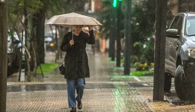 Tormentas generales e intermitentes en toda la provincia para este martes