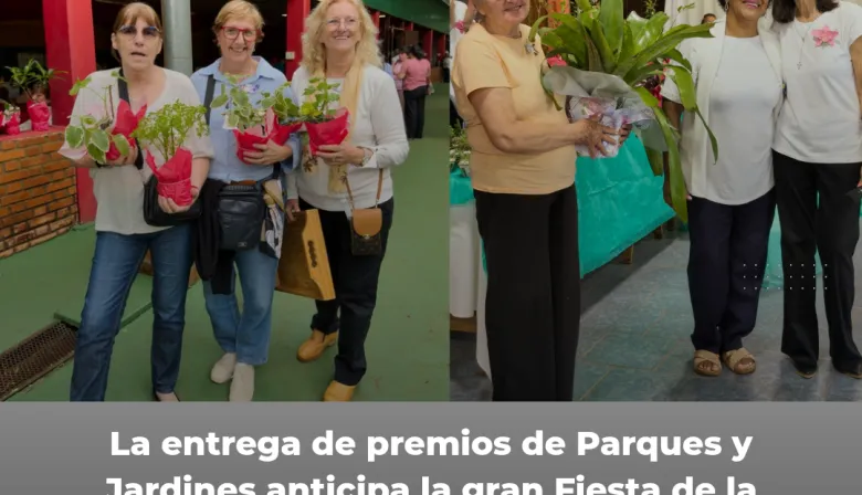 La entrega de Parques y Jardines anticipa la gran fiesta de la Orquídea en Montecarlo