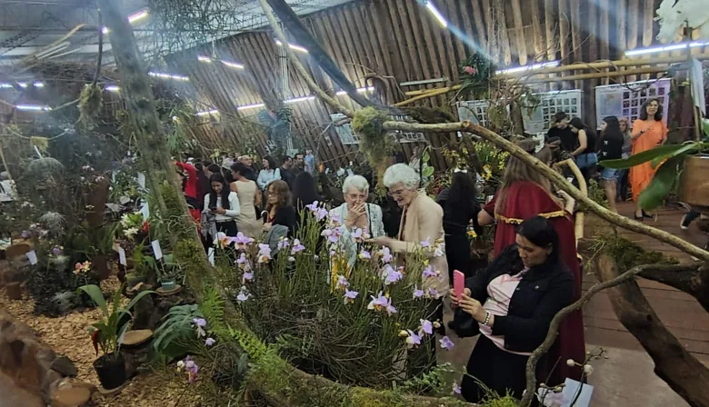 Fiesta Nacional de la Orquídea: Waldemar Laumann destacó el éxito del evento tras las lluvias y anunció la vuelta de la "Montecarlo Expo" para 2027