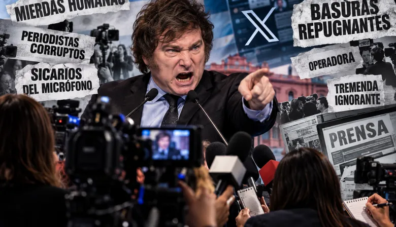 Milei y el periodismo: cuando los ataques desde el poder ponen en tensión la libertad de prensa
