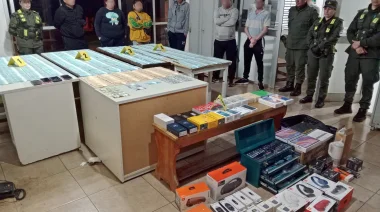 Misiones: GN incauta marihuana, dispositivos electrónicos y moneda extranjera