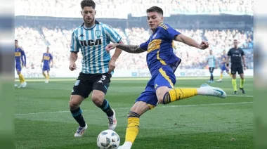 Racing le ganó a Boca y se puso a tiro del lider Velez Sarfield