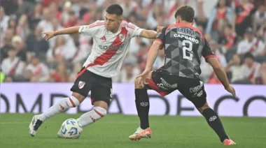 LPF: River goleó a Barracas Central