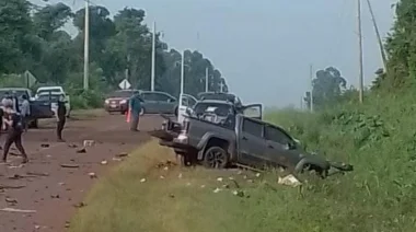 Andresito: Dos hombres pierden la vida en un choque sobre la Ruta 19