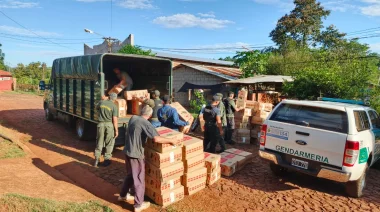 Puerto Piray:  Gendarmería secuestró mercadería de contrabando por mas de 263 millones de pesos