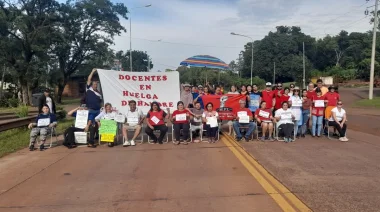 Montecarlo: Docentes del MPL inician huelga de hambre