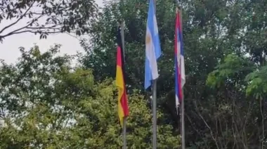 15 años de la Plaza Alemania: homenaje a la colectividad alemana en Montecarlo