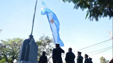 Montecarlo conmemoró el 25 de Mayo en la Plaza San Martín