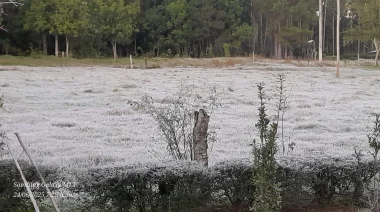 Miércoles polar en Misiones: heladas matinales y una tarde fría pese al sol