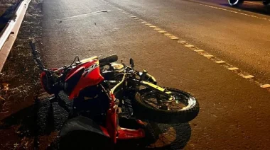Motociclista sufrió lesiones graves en una colisión frontal sobre la ruta nacional 14