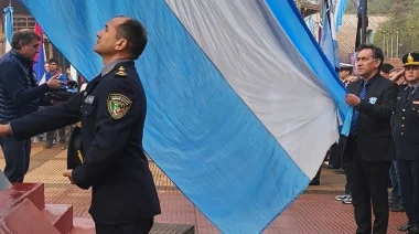 Día de la Independencia: Montecarlo recordó el 9 de Julio con un acto en la Plaza San Martín