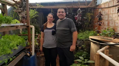 Acuaponia: el proyecto innovador de Cristian y Natalia en Montecarlo