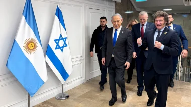 Antes de regresar al país: Milei se reúne con Netanyahu para reafirmar su apoyo a Israel