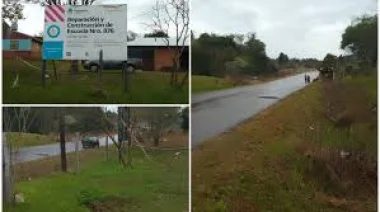 Vecinos de Pozo Azul exigen urgentes medidas de seguridad vial frente a la escuela 786 en la Ruta 17
