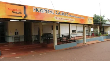 El Hospital SAMIC de Leandro N. Alem registró filtraciones e inundaciones durante el temporal del jueves