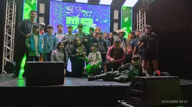 Estudiantes de la Escuela N.º 254 de Montecarlo ganaron la 11.ª edición del MovilFest con un cortometraje filmado con celular