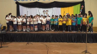 “Todo esto va a cambiar”: Coros escolares del  entonan un mensaje contra el acoso escolar