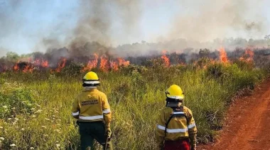 Misiones en alerta naranja por riesgos de incendios: 