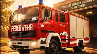 Llegará en caravana un nuevo autobomba fabricado en Europa para los Bomberos Voluntarios de Montecarlo: ¿Cómo funciona y por qué es una pieza clave para la lucha de incendios?