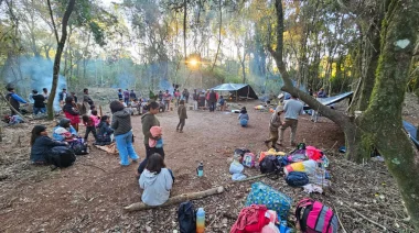 Convocan a un corte de ruta en apoyo a la comunidad mbya guaraní Puente Quemado II de Garuhapé