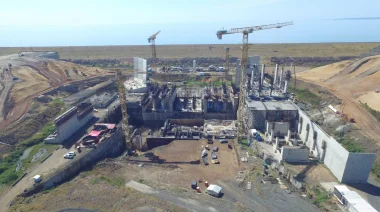 Aumenta la capacidad de trabajo de la represa Yacyretá: Avanza la construcción de la obra Aña Cuá