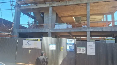 Un trabajador fue hospitalizado luego del derrumbe de una estructura en Posadas