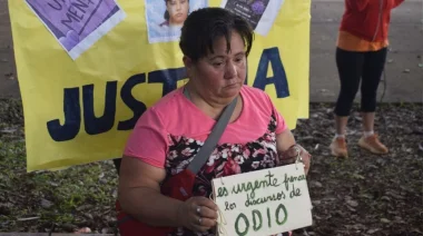 A un mes del femicidio de Dulce María Candia y en el marco de Ni Una Menos: Marcharon en Eldorado para exigir justicia
