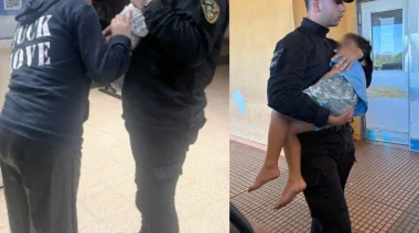Héroes de uniforme: Policías salvaron a un recién nacido en Posadas y asistieron a un niño con convulsiones en Oberá