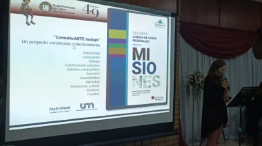 La UNaM presentó el primer glosario argentino de Lengua de Señas Regionales de Misiones