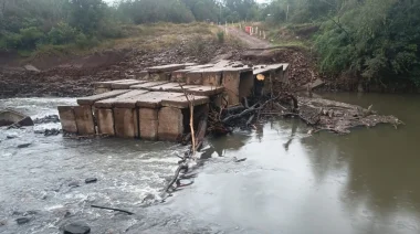 Temporal en el sur de Misiones: cayeron hasta 200 mm de agua y hay varios barrios anegados