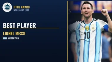 La IFFHS contradijo a la FIFA y eligió a Messi como el mejor jugador del Mundial 2026