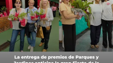 La entrega de Parques y Jardines anticipa la gran fiesta de la Orquídea en Montecarlo