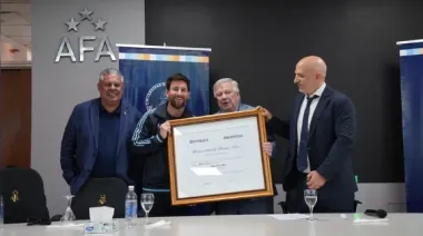 La UBA le entregó a Messi el título de Doctor Honoris Causa