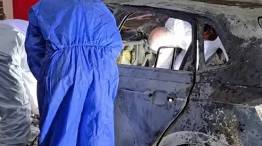 Un sospechoso fue detenido por el caso del joven hallado en un auto incendiado en Posadas