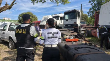 Allanamientos en Posadas: secuestran camiones y detienen a un abogado