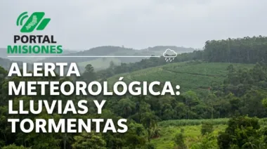 Alerta amarilla en Misiones: prevén tres días consecutivos de lluvias, tormentas y ráfagas de viento