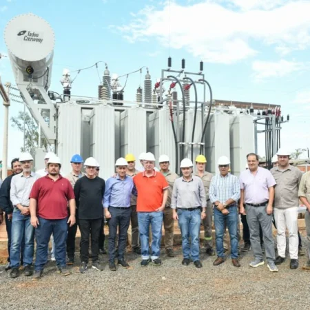 Garupá: la nueva Estación Transformadora está al 95% y cuadruplicará la potencia eléctrica para el sur de Misiones