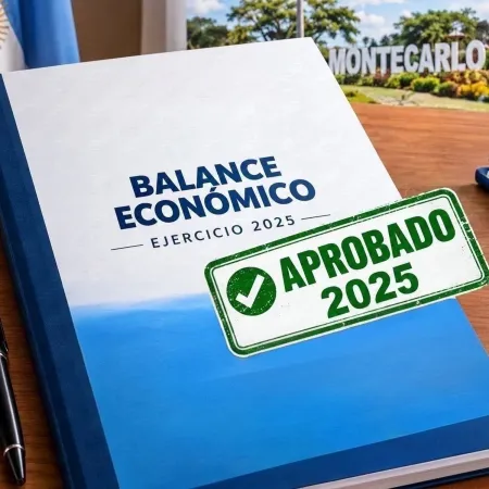 La Municipalidad de Montecarlo obtuvo la aprobación del balance del Ejercicio 2025