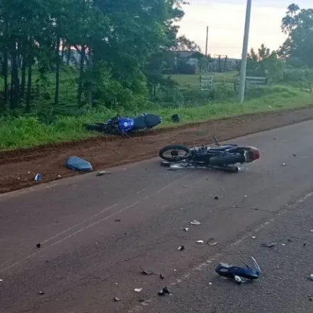 Falleció un hombre tras choque de motocicletas en Concepción de la Sierra