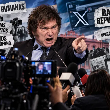 Milei y el periodismo: cuando los ataques desde el poder ponen en tensión la libertad de prensa