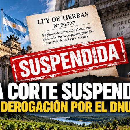 Ley de Tierras: la Corte frenó el DNU 70 y reabrió una discusión clave